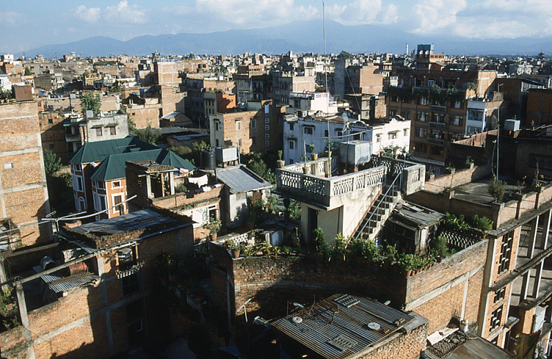 2_Kathmandu, uitzicht vanaf hotel.jpg